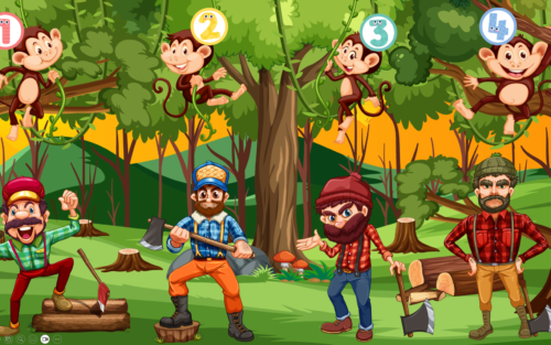 Trò chơi powerpoint bảo vệ rừng xanh