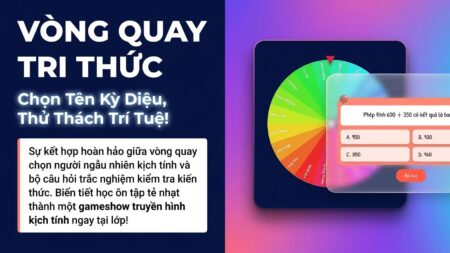 🎯 Vòng quay Tri Thức