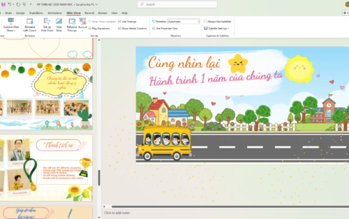 Mẫu powerpoint Tổng kết cuối năm