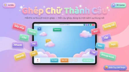 🧩 Ghép Chữ Thành Câu